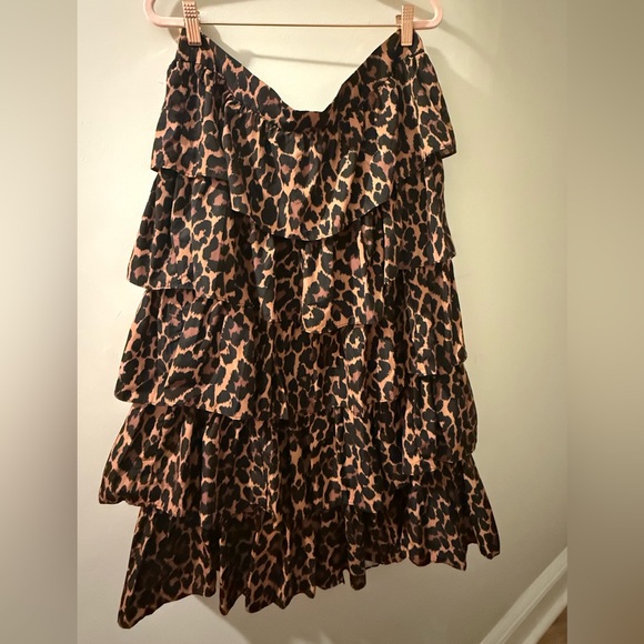 NWT - J. Crew Ruffle Maxi Skirt in Leopard - Picture 3 of 8